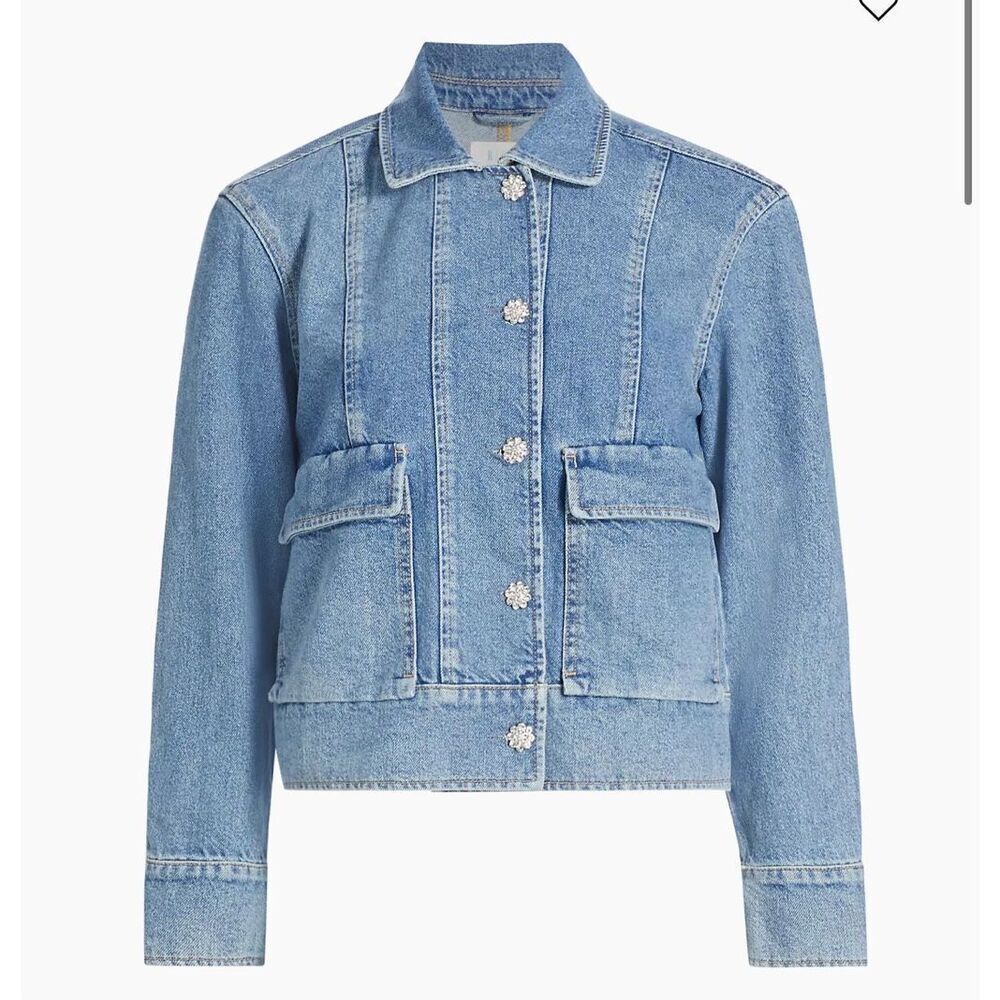 Rails Bianca Crystal Denim Jacket